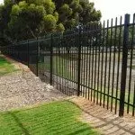 Tubular Steel Garrison Fencing
