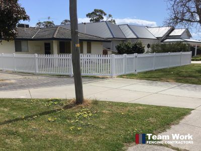 PVC DIY Picket Fence Perth