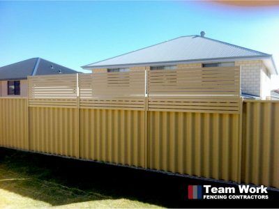 Slat Fencing Lattice Extension