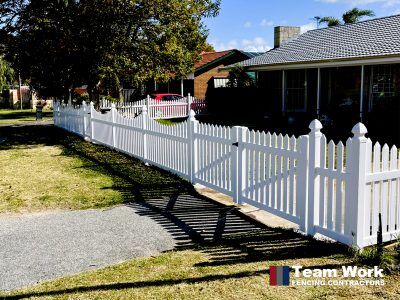 PVC Gothic Fencing Rockingham