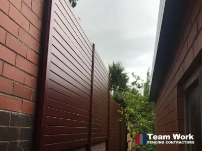 Slat Fence Extension